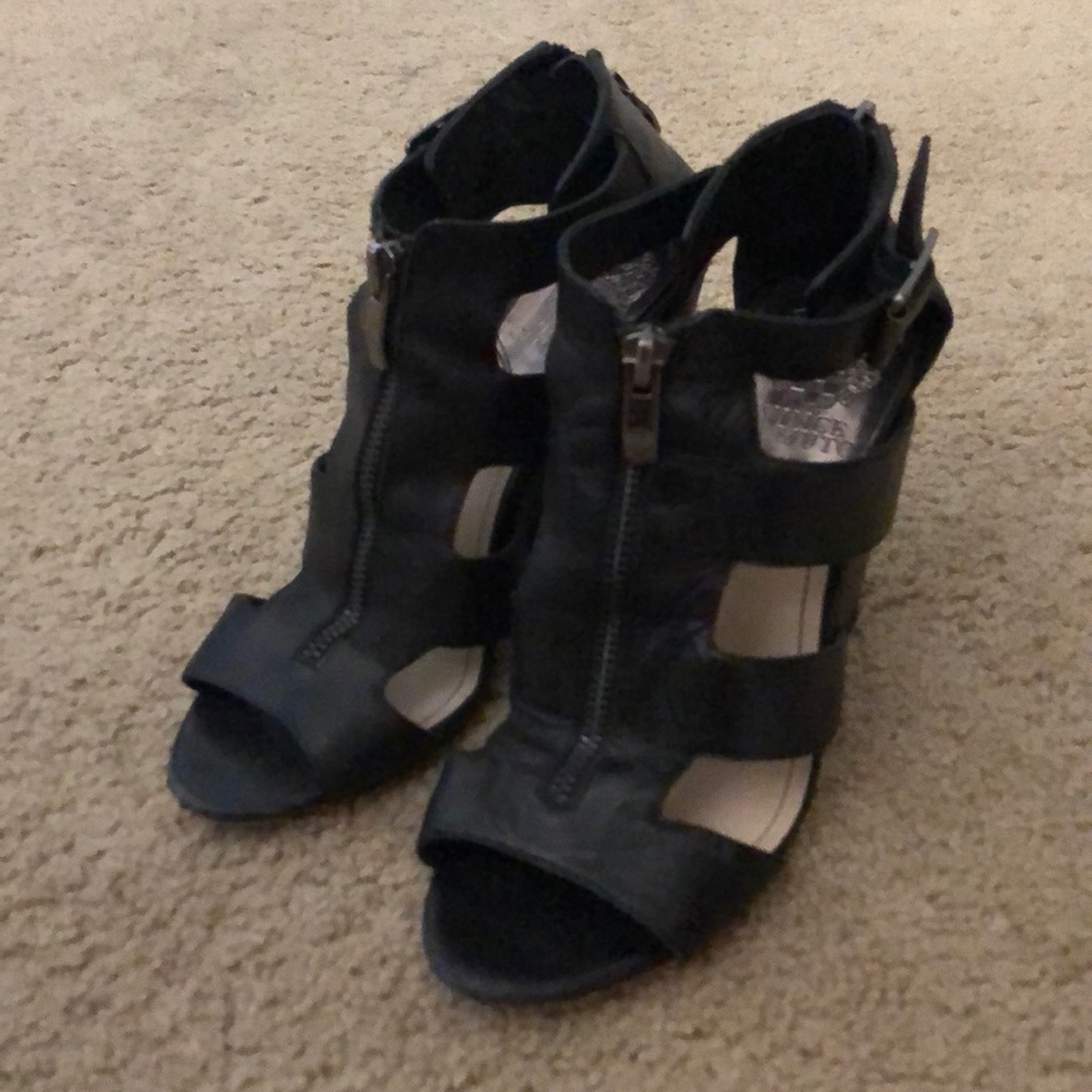 Vince Camuto cage style heels